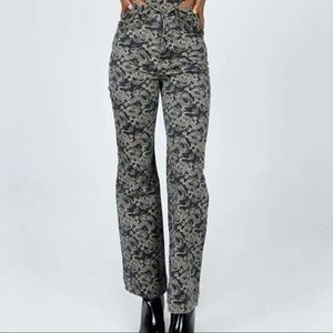 Patterned Princess Polly Jeans
